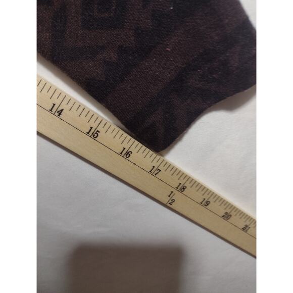 LuLaRoe Brown‎ Black Southwestern Style Long Cardigan Pockets Size L - Picture 7 of 7